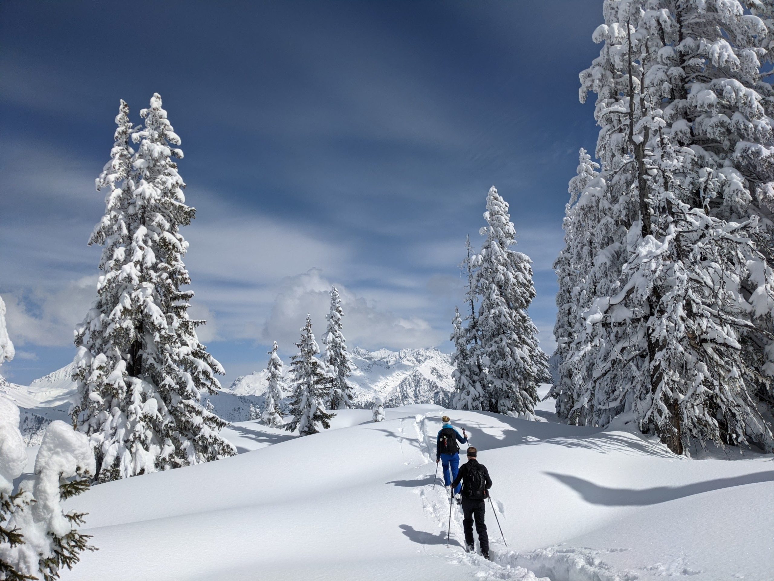 Schneeschuhwandern und Achtsamkeit im Montafon